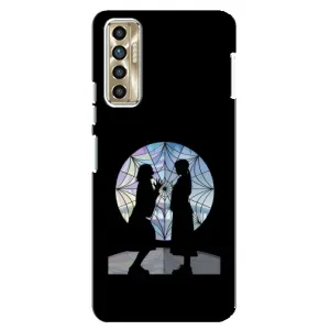 Чехлы Венсдей на TECNO Camon 17P (CG7n) Уэнсдей (AlphaPrint) (комната Уэнздей)
