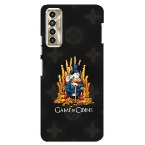 Чехлы для TECNO Camon 17P (CG7n) - Скрудж МакДак Louis Vuitton (PREMIUMPrint) (Король денег)