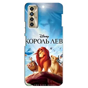 Чехол Король лев на Техно Камон 17п (Постер Король Лев)