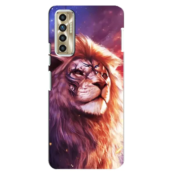 Чохол з принтом «Красочний Лев» для TECNO Camon 17P (CG7n)