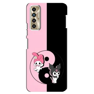 Чехол с кроликом Куроми на TECNO Camon 17P (CG7n) (Куроми Инь Янь)