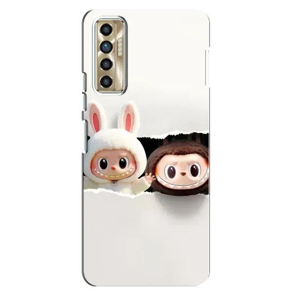 Чехол с принтом «Лабубу» для TECNO Camon 17P (CG7n)