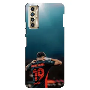 Чехол с футболистом Ламин Ямаль TECNO Camon 17P (CG7n) (Ламин 19)