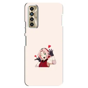 Чохол з принтом «Лайк Сакура» для TECNO Camon 17P (CG7n)