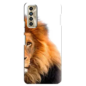 Чехлы с картинками животных TECNO Camon 17P (CG7n) (Лев грива)