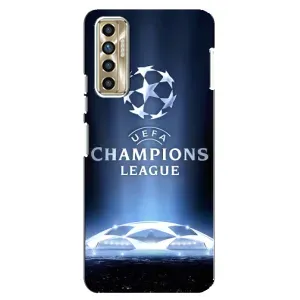 ФК Реал Мадрид чехлы для TECNO Camon 17P (CG7n) (AlphaPrint) (Лига чемпионов)