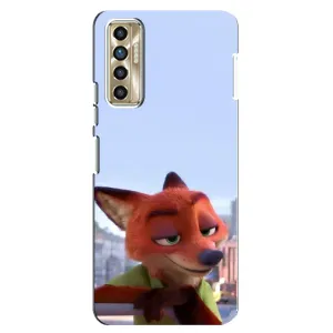 Чехол Зоотрополіс на TECNO Camon 17P (CG7n) (Лис Ник)