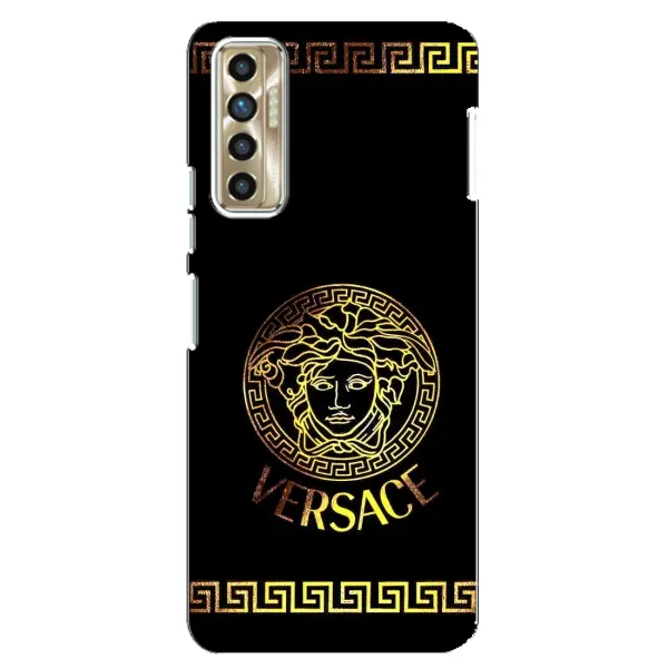 Чехол с принтом «Logo Versace» для TECNO Camon 17P (CG7n)