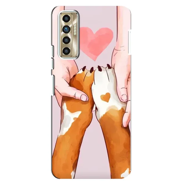 Чехол с принтом «Любовь к собакам» для TECNO Camon 17P (CG7n) Чехол с принтом «Любовь к собакам» для TECNO Camon 17P (CG7n)