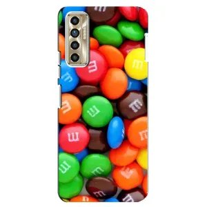 Чехол с принтом «MM's» для TECNO Camon 17P (CG7n)