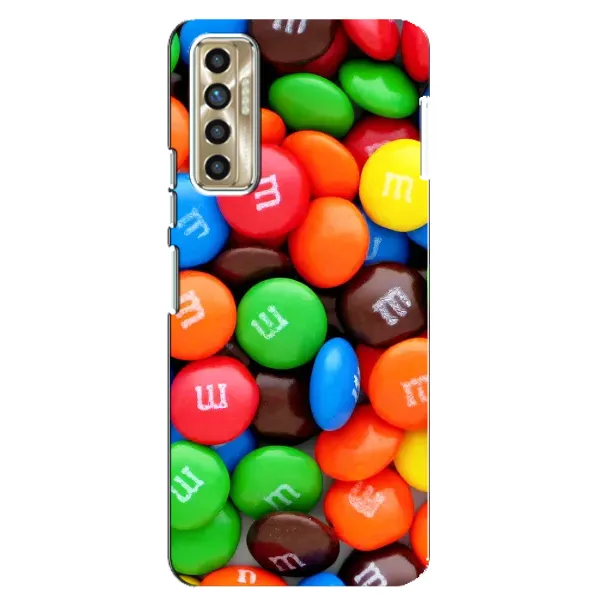 Чехол с принтом «MM's» для TECNO Camon 17P (CG7n)