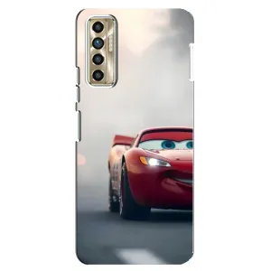 Силиконовый чехол Маквин для TECNO Camon 17P (CG7n) (Скоростной Маквин)