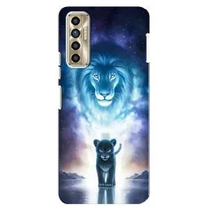 Чохол з принтом «Маленький лев» для TECNO Camon 17P (CG7n)