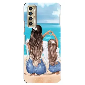 Чохол з друком для TECNO Camon 17P (CG7n) - (Мама з дитинкою) (AlphaPrint)