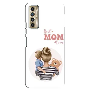 Чехлы для мамы на TECNO Camon 17P (CG7n) (Мама и сын)