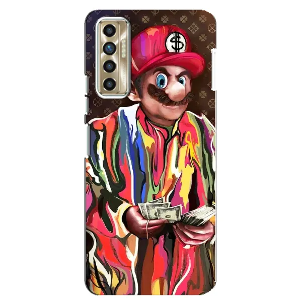 Чехол с принтом «Mario LV» для TECNO Camon 17P (CG7n)
