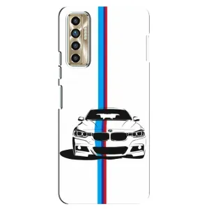 Чохол з принтом «Машина БМВ» для TECNO Camon 17P (CG7n)