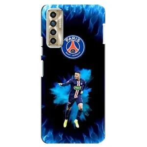 Чехлы Килиан Мбаппе для TECNO Camon 17P (CG7n) (Мбаппе в огне)