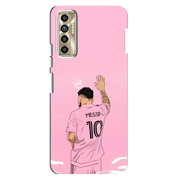 Чехол с принтом «Месси Маями» для TECNO Camon 17P (CG7n)