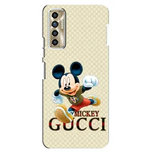Чехол Disney Mouse TECNO Camon 17P (CG7n) (PREMIUMPrint) (Mikki Gucci)