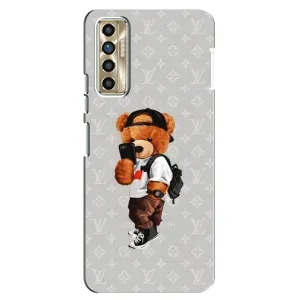Брендновые Чехлы для TECNO Camon 17P (CG7n) - (PREMIUMPrint) (Мишка Луи)
