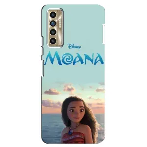 Чехол с мультфильмом Моана TECNO Camon 17P (CG7n) (Портрет Моана)