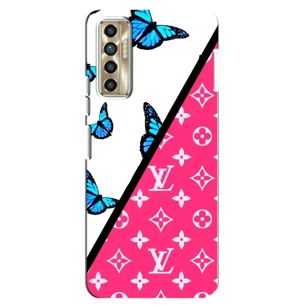 Чехол с принтом «Мода LV» для TECNO Camon 17P (CG7n)