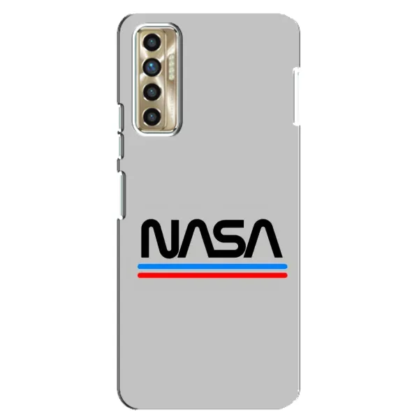 Чехол с принтом «NASA» для TECNO Camon 17P (CG7n)