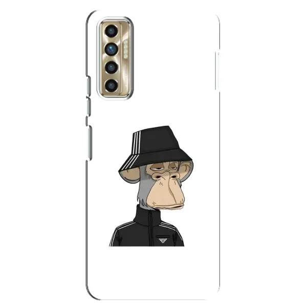 Чехол с принтом «обезьяна NFT Adidas» для TECNO Camon 17P (CG7n)