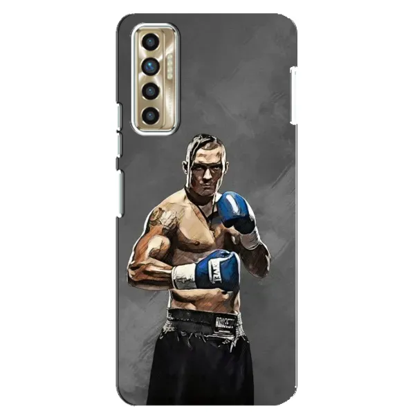 Чехол с принтом «Александр Усик» для TECNO Camon 17P (CG7n)