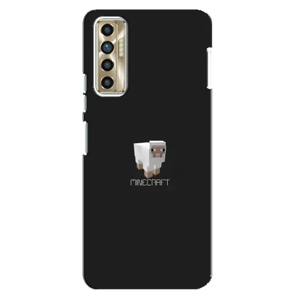 Чехол с принтом «Овечка Майнкрафт» для TECNO Camon 17P (CG7n)
