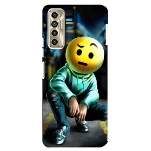 Чехол с принтом «Парень смайл» для TECNO Camon 17P (CG7n)
