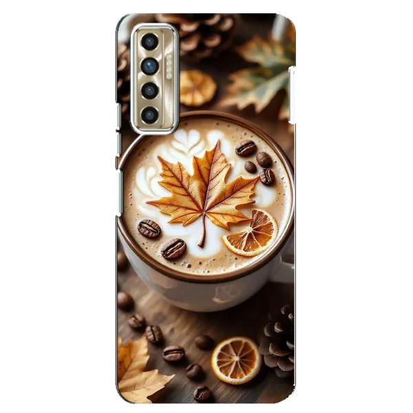 Чехол с принтом «Пряный кофе» для TECNO Camon 17P (CG7n)