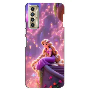 Чехол Рапунцель для TECNO Camon 17P (CG7n) (Рапунцель в замке)
