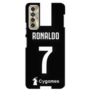 Чехол Криштиану Роналду для TECNO Camon 17P (CG7n) (AlphaPrint) (RONALDO 7)
