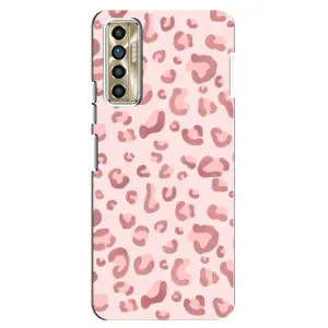 Чохол з розовим принтом для TECNO Camon 17P (CG7n) (Рожевий леопард)