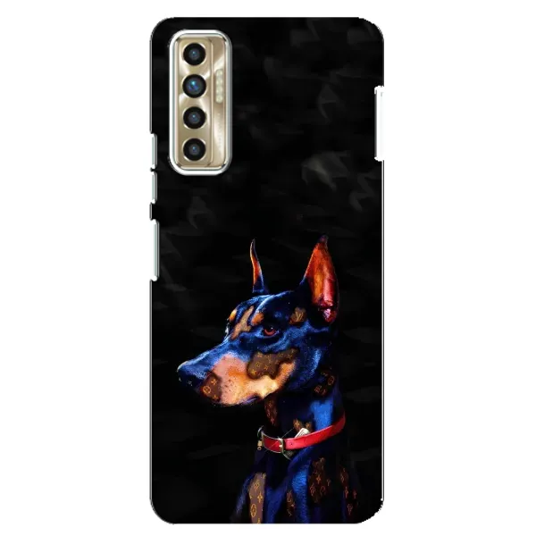 Чехол с принтом «Собака» для TECNO Camon 17P (CG7n)