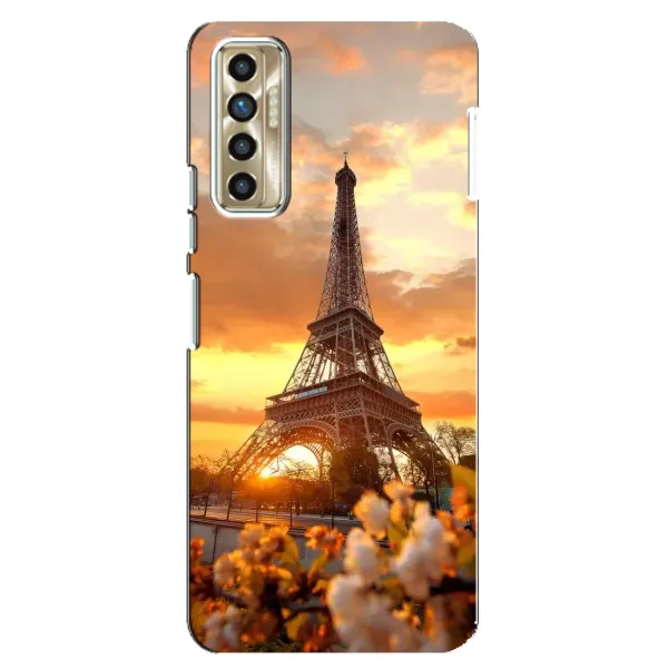Чехол с принтом «Солнечная башня» для TECNO Camon 17P (CG7n)