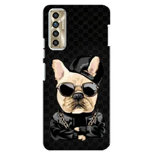 Чехлы с крутыми принтами для TECNO Camon 17P (CG7n) - (PREMIUMPrint) (Стильная собака)