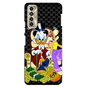 Чехлы для TECNO Camon 17P (CG7n) - Скрудж МакДак Louis Vuitton (PREMIUMPrint) (Стильная Утка)