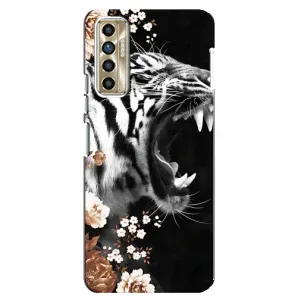 Чехлы с картинками животных TECNO Camon 17P (CG7n) (Стильный ТИГР)