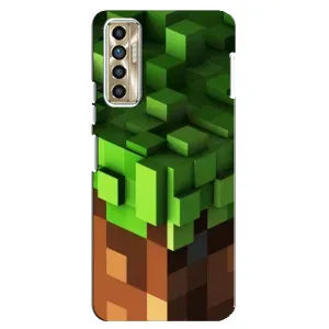 Чохол Майнкрафт на TECNO Camon 17P (CG7n) (AlphaPrint) Minecraft