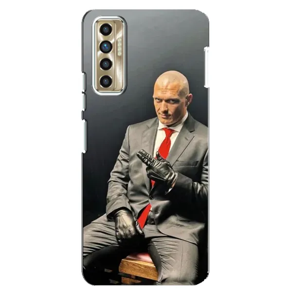 Чехол с принтом «Усик Hitman» для TECNO Camon 17P (CG7n)