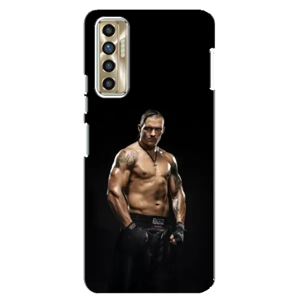 Чехол с принтом «Чемпион Александр Усик» для TECNO Camon 17P (CG7n)