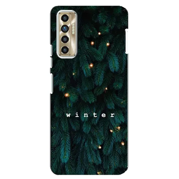 Чехол с принтом «Winter» для TECNO Camon 17P (CG7n)