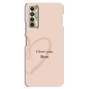 Чехлы для мамы на TECNO Camon 17P (CG7n) (Сердце маме)