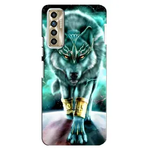 Защитные чехлы для Техно Камон 17п (AlphaPrint) (ХИТ продаж) ВОЛК