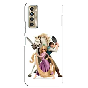 Чехол Рапунцель для TECNO Camon 17P (CG7n) (Рапунцель и друзья)