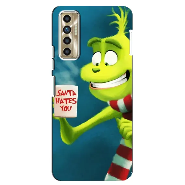 Чехол с принтом «Зеленый Гринч» для TECNO Camon 17P (CG7n) Чехол с принтом «Зеленый Гринч» для TECNO Camon 17P (CG7n)