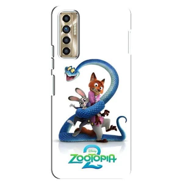 Чехол с принтом «Зверополис 2» для TECNO Camon 17P (CG7n)